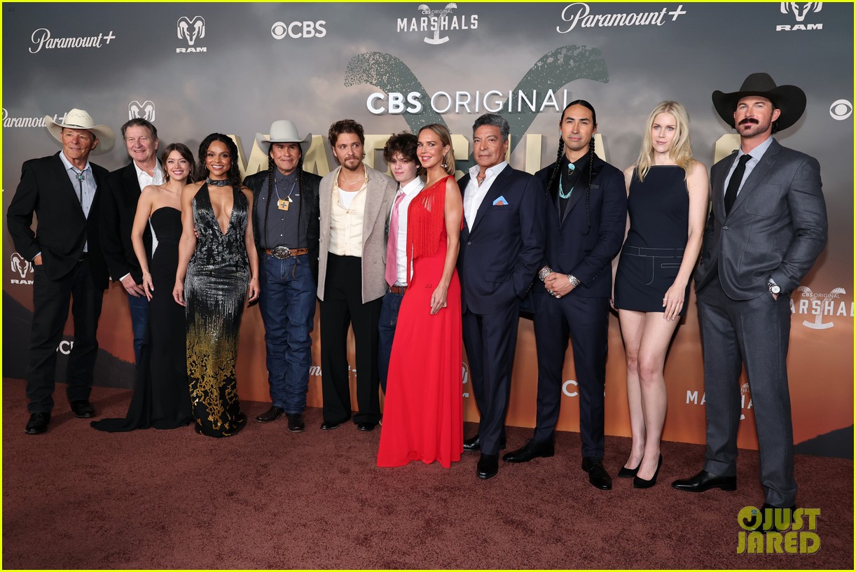luke grimes arielle kebbel more attend marshals premiere 135285901
