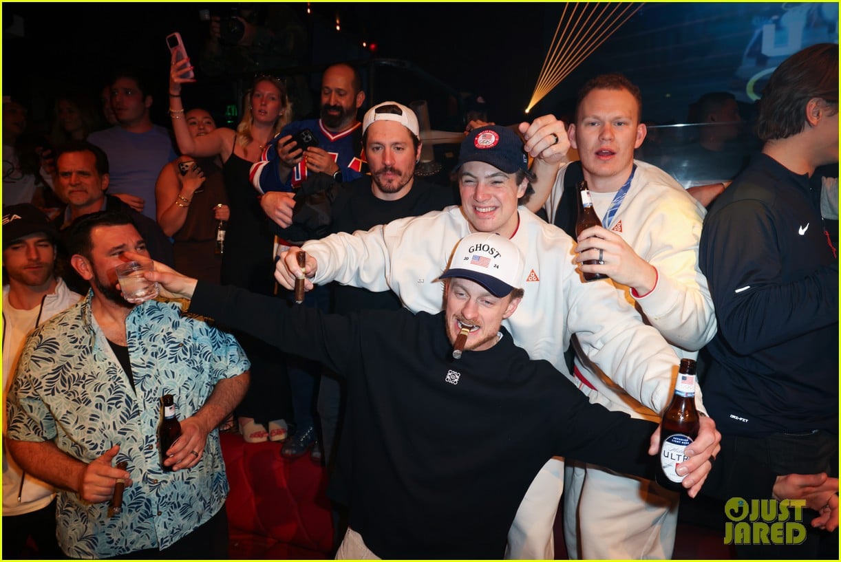 team usa mens hockey celebrates 205285328